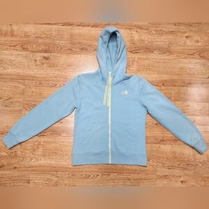 The North Face zip up hoodie Women's Blue Size Medium